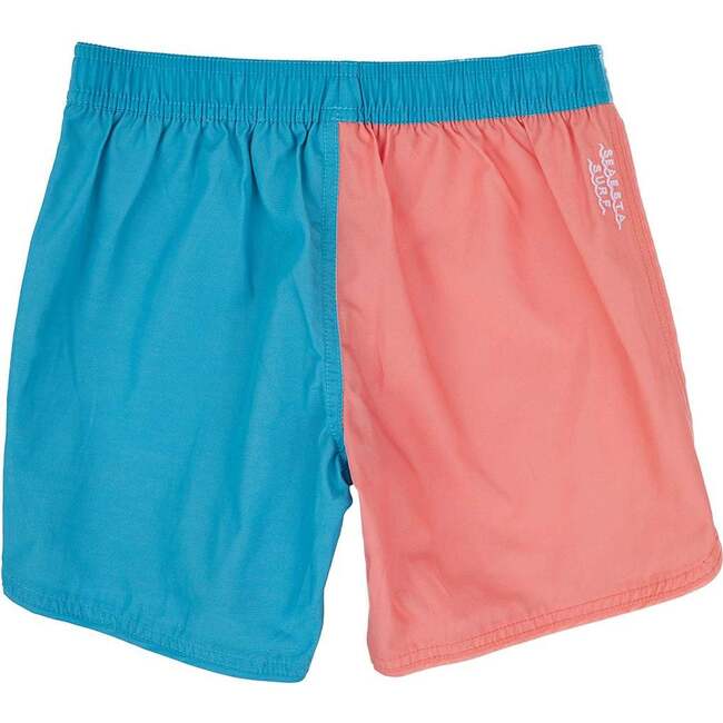 Color Block Boardshorts, Mango - Swim Trunks - 3