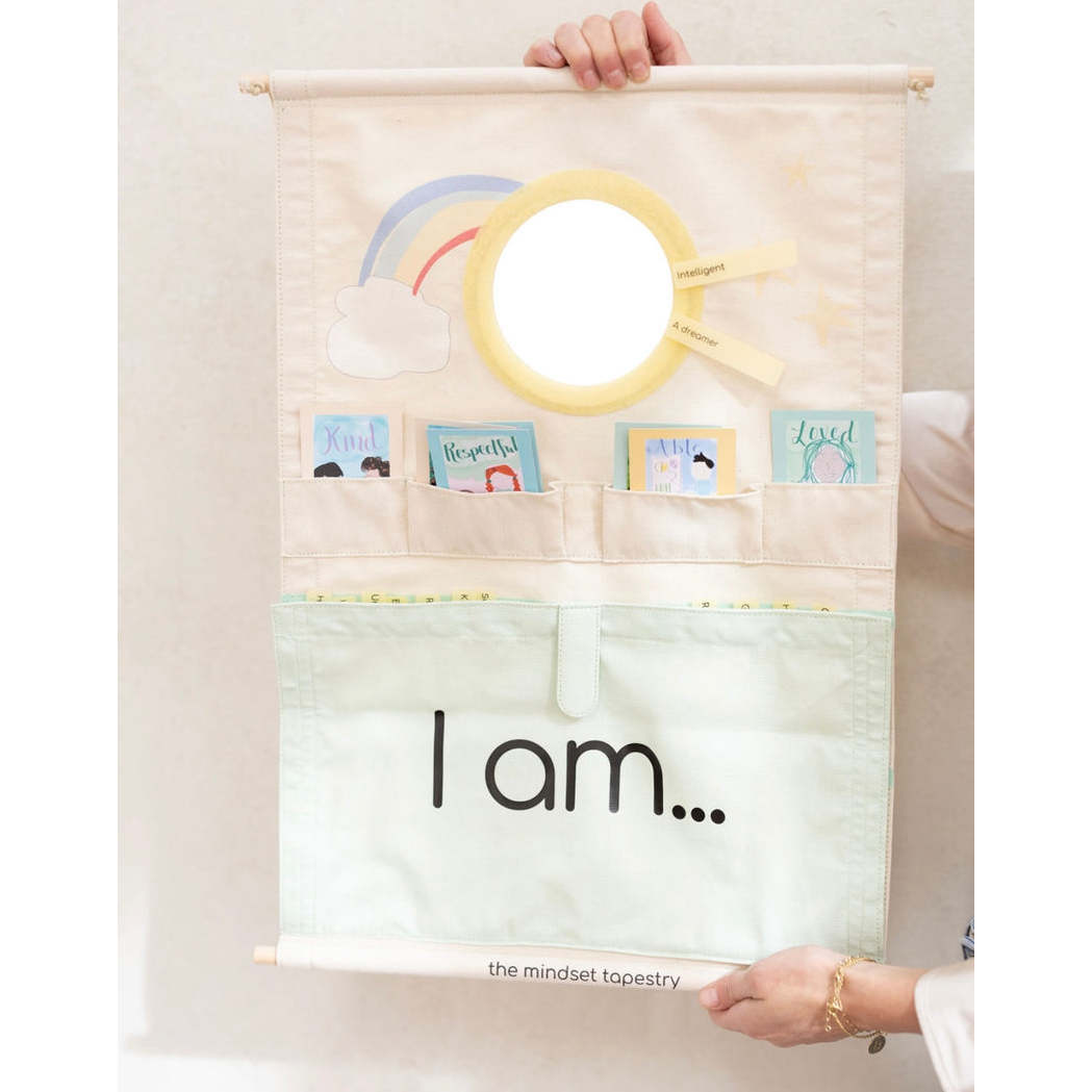 The Mindset Tapestry, Beige/Seafoam - Educational Toys - 1