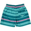 Stripes Classic Swim Shorts, Teal - Swim Trunks - 3