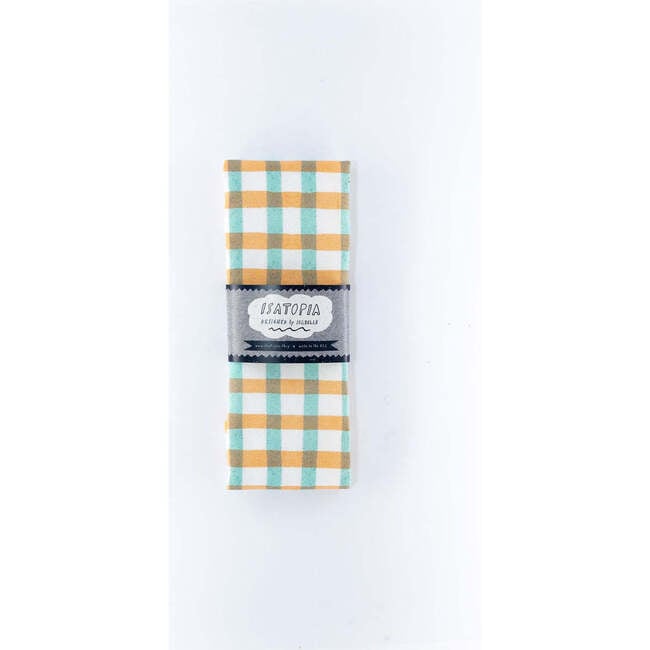 Picnic Terra & Teal Tea Towel - Tabletop - 2