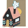 Folk Home Die Cut Card - Paper Goods - 1 - thumbnail