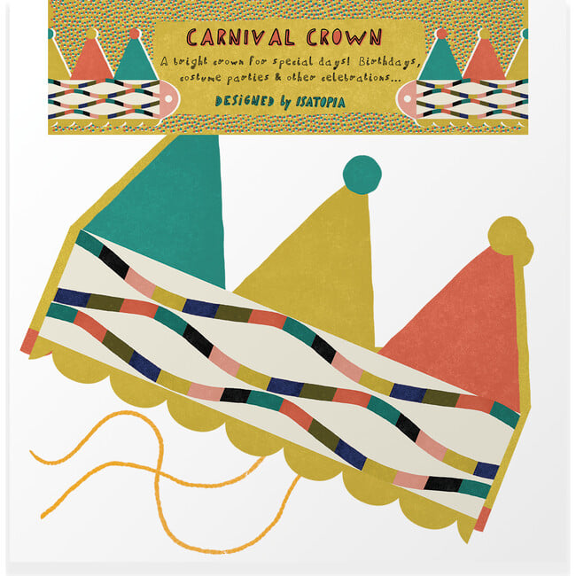 Carnival Paper Crown - Party Accessories - 2