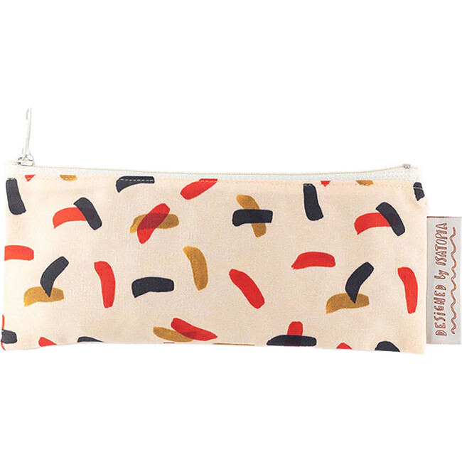 Brush Strokes Long Pouch