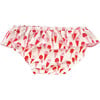 Ice Cream Print Vichy Bikini Bottom, Multicolors - Two Pieces - 1 - thumbnail