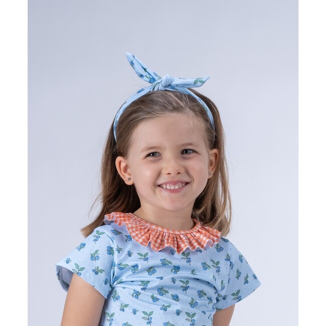 Blueberry Print Hairband, Multicolors - Hair Accessories - 2
