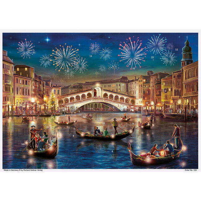 Advent Calendar, Venice Fireworks