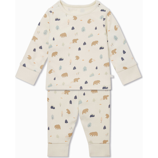 Bear Print Pajama Set