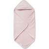 Baby Hooded Bath Towel, Pink - Bath Towels - 1 - thumbnail