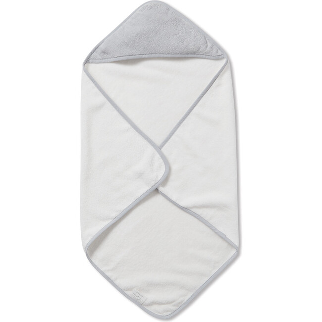 Baby Hooded Bath Towel, White