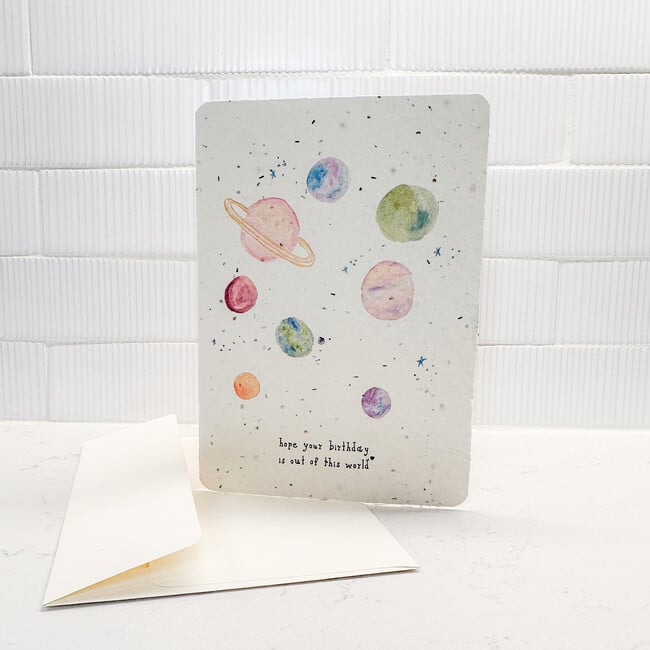 Plantable Out Of This World Birthday Card - Paper Goods - 3