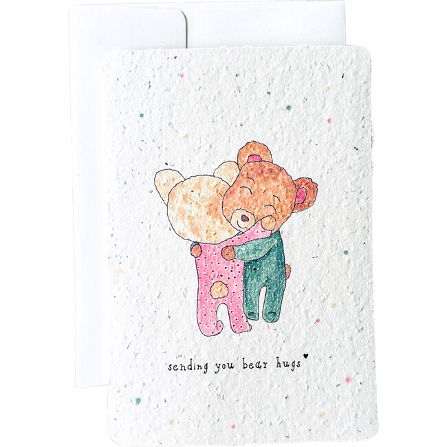 Plantable Sending You Bear Hugs Card