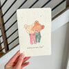 Plantable Sending You Bear Hugs Card - Paper Goods - 2