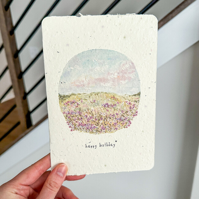 Plantable Flower Field Birthday Card - Paper Goods - 2