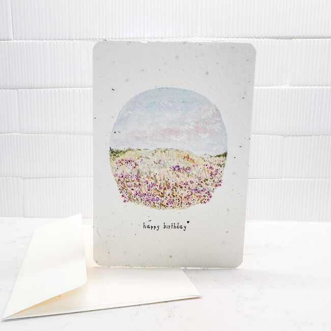 Plantable Flower Field Birthday Card - Paper Goods - 3