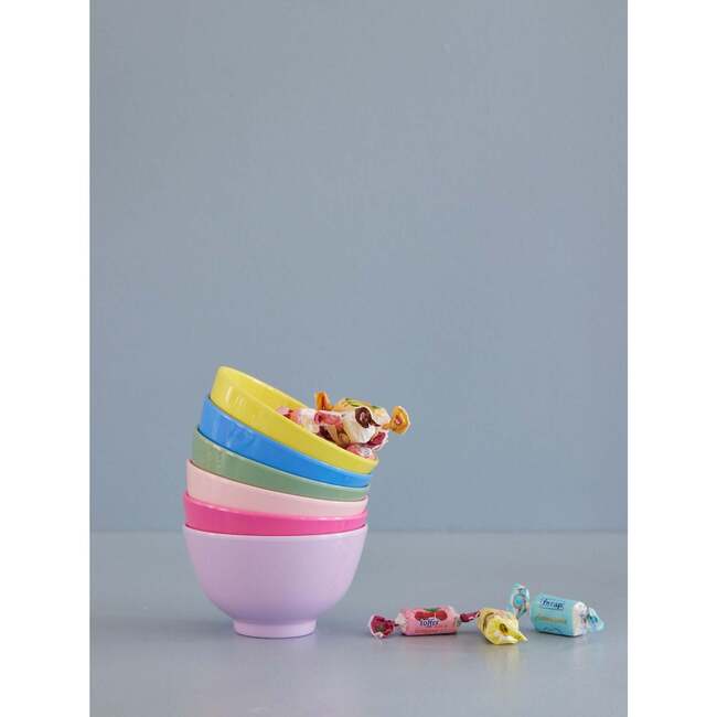 Small Melamine Bowl, Flower Me Happy (Set Of 6) - Tableware - 2