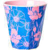 Medium Printed Melamine Cup, Poppies Love - Tableware - 1 - thumbnail