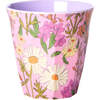 Medium Printed Melamine Cup, Daisy Dearest - Tableware - 1 - thumbnail