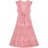 Women's Luxe Giselle Silk Dupioni Maxi Dress, Rose - Dresses - 1 - thumbnail