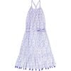 Women's Chantal Ikat Sundress, Blue - Dresses - 1 - thumbnail