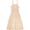 Women's EmilieTalelayo Print  Maxi Strappy Sundress, Gold - Dresses - 1 - thumbnail