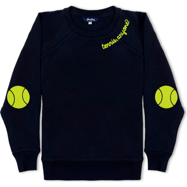 Women's Love All Sweatshirt, Tennis Patches