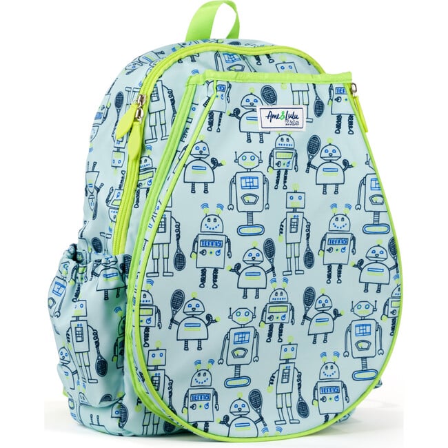 Little Love Tennis Backpack, Robot Tennis - Backpacks - 4