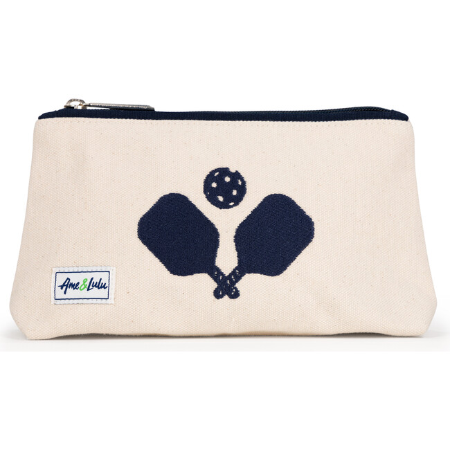 Brush It Off Small Athletic Pouch, Crossed Paddles