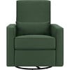 Piper Recliner & Swivel Glider, Pine Green - Nursery Chairs - 4