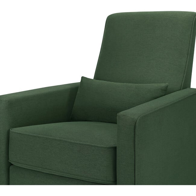 Piper Recliner & Swivel Glider, Pine Green - Nursery Chairs - 7