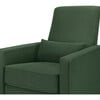 Piper Recliner & Swivel Glider, Pine Green - Nursery Chairs - 7