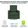 Piper Recliner & Swivel Glider, Pine Green - Nursery Chairs - 9