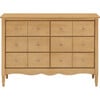 Liberty 6-Drawer Assembled Dresser, Honey - Dressers - 1 - thumbnail