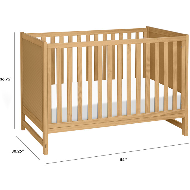 Margot 3-In-1 Convertible Crib, Honey - Cribs - 7