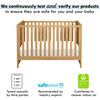 Margot 3-In-1 Convertible Crib, Honey - Cribs - 9