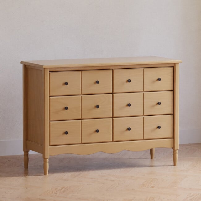 Liberty 6-Drawer Assembled Dresser, Honey - Dressers - 8