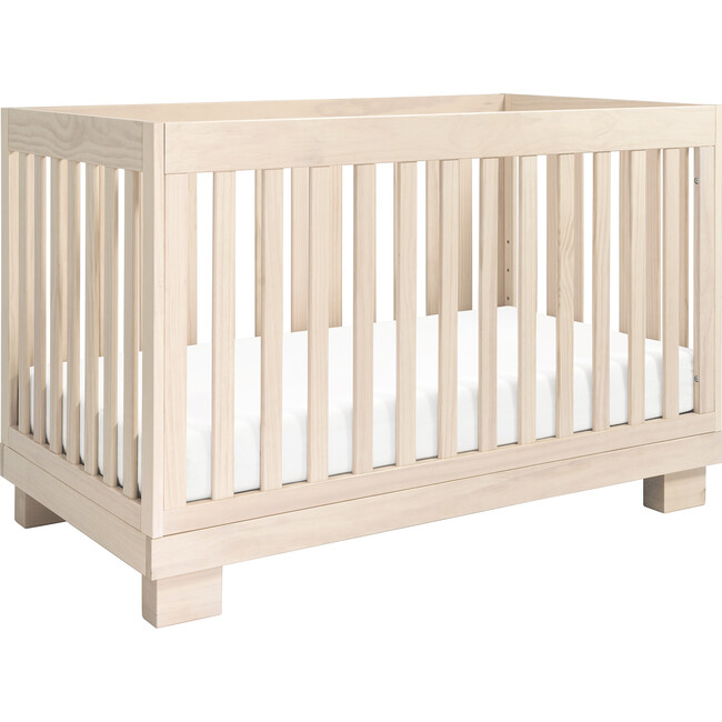 Modo 3-In-1 Convertible Crib & Toddler Bed Conversion Kit, Washed Natural