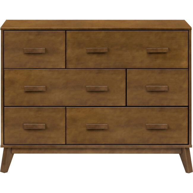 Scoot 6-Drawer Dresser, Natural Walnut - Dressers - 4