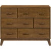 Scoot 6-Drawer Dresser, Natural Walnut - Dressers - 4