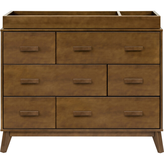 Scoot 6-Drawer Dresser, Natural Walnut - Dressers - 6