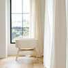 Babyletto X Gathre Capsule Bassinet, Ivory - Bassinets - 8
