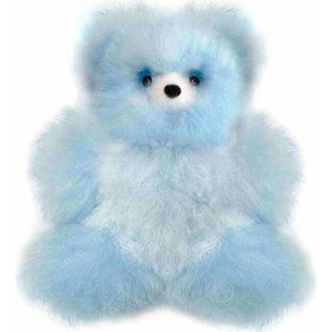 Plush Small Bear, Light Blue