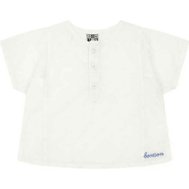 Classic Eyelet Cotton Baby Shirt