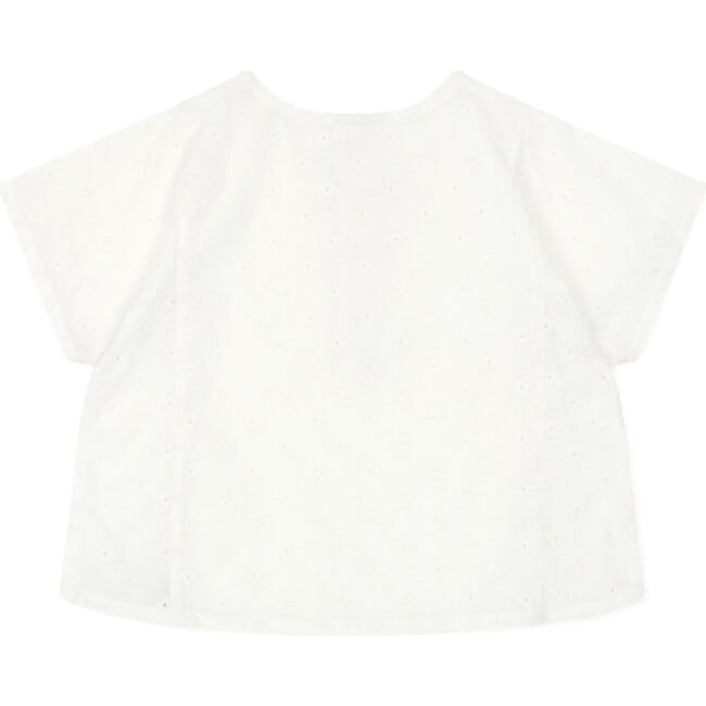 Classic Eyelet Cotton Baby Shirt - Shirts - 2