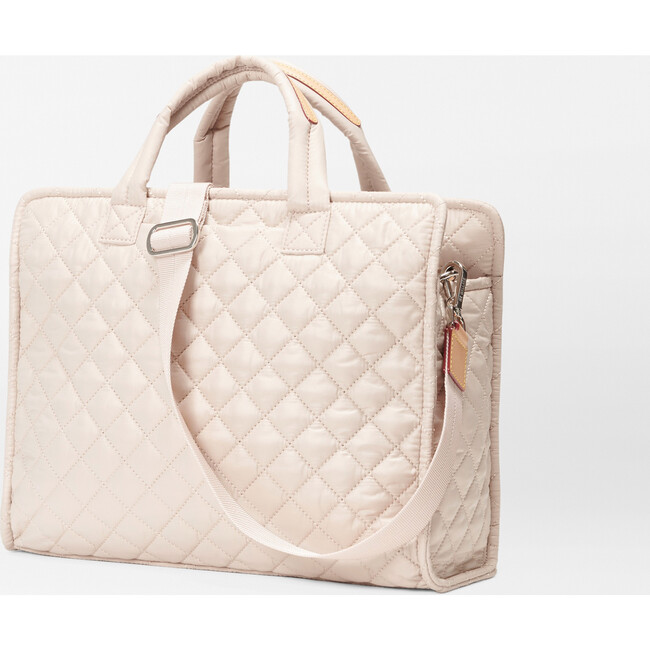 Women's Medium Metro Box Tote, Mushroom - Bags - 3