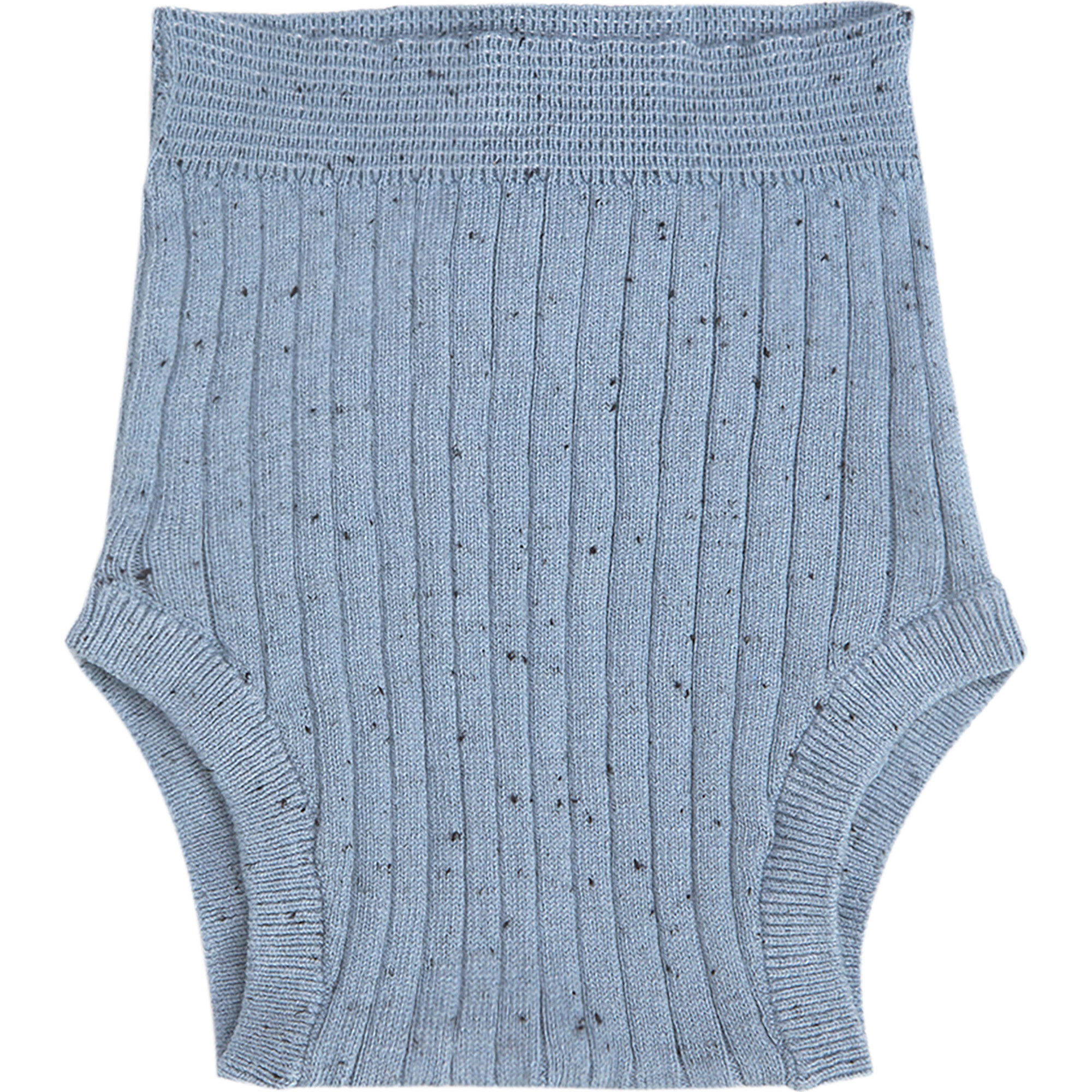 Ribbed Knit Retro Bloomers, Lake Blue - Bloomers - 1