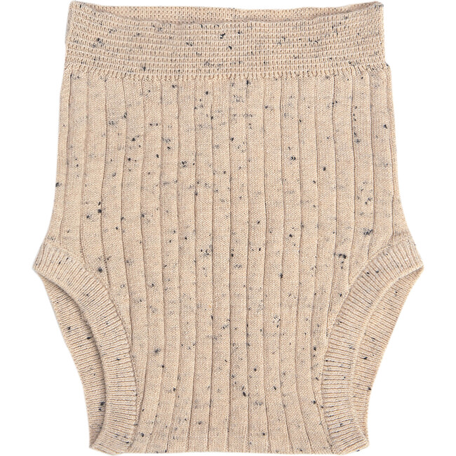 Ribbed Knit Retro Bloomers, Oat