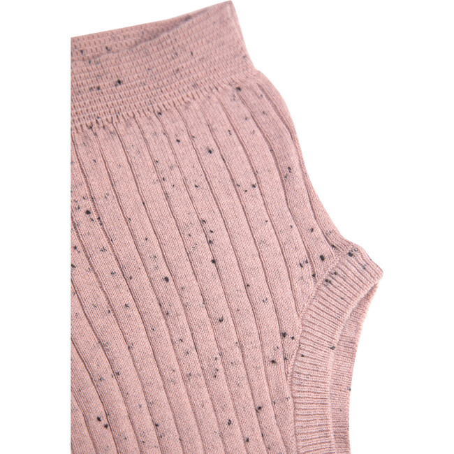 Ribbed Knit Retro Bloomers, Ash Rose - Bloomers - 2