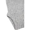 Ribbed Knit Retro Bloomers, Heather Grey - Bloomers - 3