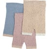 Ribbed Knit Retro Biker Shorts, Oat - Shorts - 5