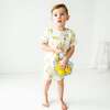 Organic Top and Shorts 2 Piece Set, Citron - Mixed Apparel Set - 2